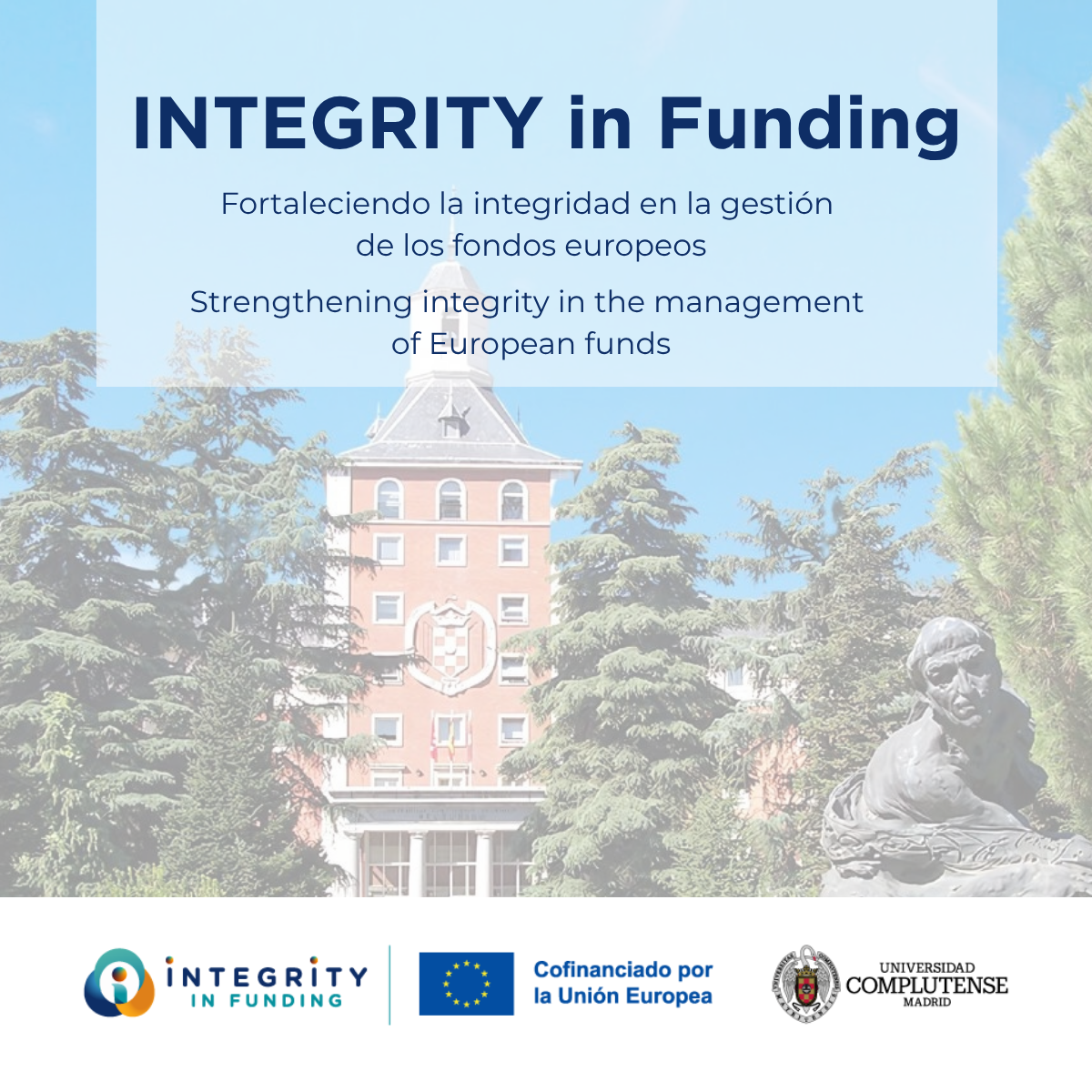 Portada del boletín de presentación de INTEGRITY in Funding